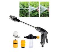 Pressure Washer 2026 High Pressure Washer Gun Nozzle 360° Rotating for Three Spray Modes Heavy-Duty Garden Hose Sprayer Jet Nozzle for Cleaning Patio Car Pet Shower and Deck Driveway(02#)