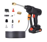 Pressure Washer | Adjustable Spray Quick Connect Water Sprayer | Electric Cordless Pressure Washer | for Vehicle Automotive SUV Truck Sedan Home Wall Window Floor Washing