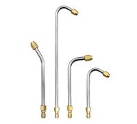 Pressure Washer Extension Wand - High Pressure Angled Nozzle for Deep Cleaning | Ergonomic Quick Connect Curved Wand Attachment for Patios Gardens, Cars & Gutter Maintenance