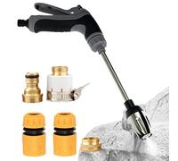 Pressure Washer for Cars - Adjustable Nozzle Portable Power, Leak-Proof Brass Connectors, Compact High-Flow Performance, Electric Home Cleaning Tool, Heavy Duty Detailing Kit | for Vehicles