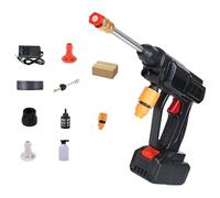 Pressure Washer - Metal PP 29.5x13x24.8cm | Adjustable Spray Quick Connect Water Sprayer, Electric Cordless Pressure Washer | Portable Cleaning Tool For Vehicle SUV Truck Home Window Floor Washing