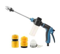 Pressure Washer, Nettoyeurs Haute Pression pour Terrasse Voiture, 3 Modes Réglables Nettoyeur Haute Pression avec Raccord & Buse, sans Fil Pistolets Nettoyeurs Pressions Outil Nettoyage, pour Jardin