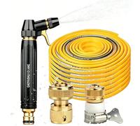 Pressure Washer Nozzle,Turbo Washer for Garden Hose,buse Haute Pression pour Tuyau Arrosage,Jet Haute Pression pour Tuyau D'arrosage,pour Pelouse, Cour, Arrosage des(B)