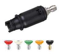 Pressure Washer Nozzles 3000 PSI 1/4 inch Quick-Connect Washer Tip