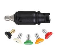 Pressure Washer Nozzles Tips | 3000PSI 1/4 inch Quick Connect Fitting