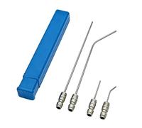 Pressure Washer Tips Set - Pressure Washer Nozzle Kits | 4 Pack Fittings Set for Power Cleaner Ṕressure Ẃasher Nozzle Kits for Garden Backyard Garage Sidewalk Patio Outdoor Cleaning Accessory Śet
