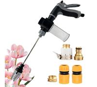 Pressure Washer - Water Bĺitz Portable High-Pressure Washer | Adjustable Nozzle Handheld Cleaner | Car Patio Garden Outdoor Surfaces Cleaning Tool ABS EVA Stainless