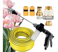 Pressure Washer - Water Bĺitz Portable High-Pressure Washer | Adjustable Nozzle Handheld Cleaner | Car Patio Garden Outdoor Surfaces Cleaning Tool ABS EVA Stainless