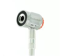 Prestacycle Tête de pompe Pro Presta – Verrouillage auto 90° pour valves Presta/sans chambre à air