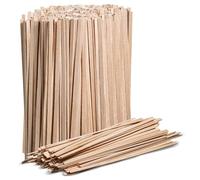 Prestee Agitateur à café en bois - 1000 bâtons mélangeurs jetables en bois de 14 cm de long pour café et cocktails - Mélangeurs de boissons lisses et sans éclats - Idéal pour les bars à café et les