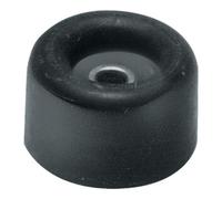 Prestien & Knüppel Butée de porte Ø 40 mm H 25 mm caoutchouc rouge montage par cheville Quantité:50