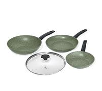 Prestige Batterie de cuisine écologique, 4 pièces (M.O) - Vert