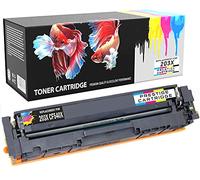 PRESTIGE CARTRIDGE 203X CF540X Compatible Cartouche de Toner pour HP Color LaserJet Pro MFP M281fdw M281fdn M280nw M254dw M254nw M254dn - 1 Noir