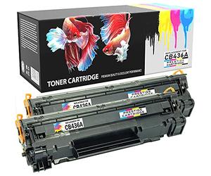 Prestige Cartridge CB436A 36A Pack de 2 Cartouches de Toner compatible avec HP Laserjet P1505, P1505N, M1120 MFP, M1120N, M1520, M1522 MFP, M1522N, M1522NF, P1506