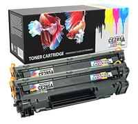 Prestige Cartridge CE285A Pack de 2 Cartouches de Toner compatible avec Imprimantes HP Laserjet Pro P1102 P1102W M1210MFP M1212NF M1213NF M1217NFW M1130 M1132 M1132MFP M1134 M1134MFP M1136 M1136MFP