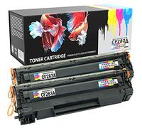 Prestige Cartridge Lot de 2 Cartouches de toner d'encre pour Imprimante HP LaserJet M127fn/M127fp/M127fw Noir