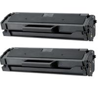 Prestige Cartridge MLT-D101S Pack de 2 Cartouches de Toner compatible avec Imprimantes Samsung ML-2160 ML-2165W ML-2168 SCX-3400W