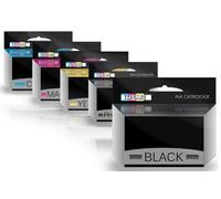 Prestige Cartridge PGI-570XL CLI-571XL Lot de 5 Cartouches d'encre pour Imprimante Canon Pixma MG5750/MG5751/MG5752/MG5753 - Couleurs Assorties