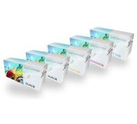 Prestige Cartridge TN-241/TN-245 Lot de 5 Cartouches d'encre Toner pour Brother DCP-9020CDW/MFC-9330CDW/MFC-9340CDW - Couleurs Assorties