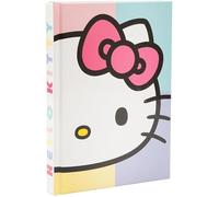 PRESTIGE & DELUXE Agenda compatible avec agenda scolaire Hello Kitty Classic 2025-2026 F.to Standard 20x15 cm + crayon, porte-clé pailettes et stylo multicolore
