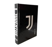 PRESTIGE & DELUXE Agenda compatible avec agenda scolaire Juventus version noire jaune F.to Pocket 16 x 11 cm 2025/2026 datée + porte-clés équipe