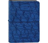 PRESTIGE & DELUXE Agenda journalier compatible avec Comix U Yourself Special Bleu 2026-2027, 16 mois, couverture souple, école et université, dimensions 11 x 15,3 cm, porte-clés à paillettes et stylo