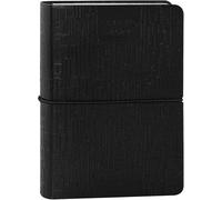 PRESTIGE & DELUXE Agenda journalier compatible avec Comix U Yourself Special Noir 2026-2027, 16 mois, couverture souple, école et université, dimensions 11 x 15,3 cm, porte-clés sifflet et stylo