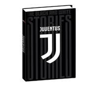 PRESTIGE & DELUXE Agenda scolaire compatible avec Juventus Stories Noir F.to Pocket 16 x 11 cm 2025/2026 + porte-clés équipe