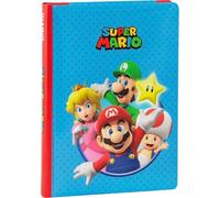 PRESTIGE & DELUXE Agenda scolaire compatible avec Super Mario & Friends Amici. Version classique 2026/2027 F.to standard 18 x 14 cm + porte-clés Mario ou Luigi et stylo coloré en cadeau