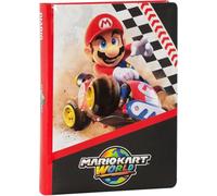 PRESTIGE & DELUXE Agenda scolaire compatible avec Super Mario Kart Classic 2026/2027 F.to standard 18 x 14 cm + porte-clés Mario ou Luigi et stylo coloré