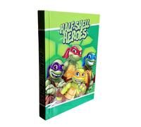 PRESTIGE & DELUXE Agenda tortues Ninja pour l'école primaire 2025-2026 F.to Standard 20 x 15 cm + porte-clés sifflet et stylo multicolore