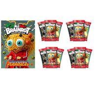 PRESTIGE & DELUXE Album Skifidol Italian Brainrot mix psychédélique - Trading Card Game - Jeu de cartes à collectionner + 12 sachets de cartes + porte-clés sifflet