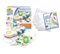 PRESTIGE & DELUXE Color Wonder Mess Free Light-Up Stamper avec 30 feuilles - Kit créatif enfants sans taches avec tampons lumineux et marqueurs - 3 ans +