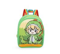 PRESTIGE & DELUXE Mini sac à dos So Kawaii Dyno Dinosaure école pour fille 22 x 28 x 11 cm + cadeau porte-clé sifflet