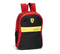 PRESTIGE & DELUXE Sac à dos de maternelle Scuderia Italia Rouge nouvelle collection by Panini pour enfants + porte-clé sifflet et stylo à paillettes, rouge, taille unique