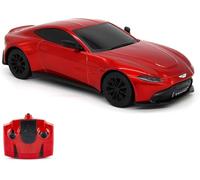 PRESTIGE & DELUXE Voiture Radiocommandée Jouet Austin Martin Vantage Rouge échelle 1:24 Avec lumières pour enfants 6+ - Fonctionnement sur piles
