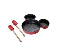 Prestige Disney Bake with Mickey Mouse Lot de 2 moules à gâteau en forme de tête de Mickey et spatule en silicone