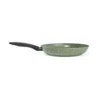 PRESTIGE Eco Poêle à frire antiadhésive de 28 cm - Poêle à frire à induction avec revêtement anti-adhésif à base de plantes, passe au lave-vaisselle, batterie de cuisine fabriquée en Italie à partir