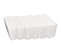 Prestige Foam Lot de 6 blocs de mousse artisanale, 5,1 x 10,2 x 15,2 cm, fabriqués aux États-Unis, rectangles en mousse pour arrangements floraux, projets artistiques, artisanat, modélisation