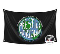 Prestige International Music Corporation Bannière 9,5 x 1,5 m avec œillets en laiton pour décoration murale de dortoir, décoration de plafond, jardin, garage, maison, cour