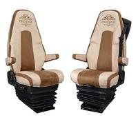 PRESTIGE LINE Housses DE SIÈGES FH, FH16, à partir de 2013, sièges d'avion, (1 Ceinture de sécurité) (Beige)