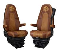 PRESTIGE LINE Housses DE SIÈGES FH, FH16, à partir de 2013, sièges d'avion, (1 Ceinture de sécurité) (Brun)