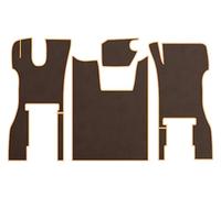 PRESTIGE LINE Tapis de Camion pour Série R et A Partir de 2017 Siège Passager sans Suspension Marron - Accessoires pour Camion