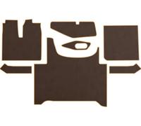 PRESTIGE-LINE Tapis de Sol pour Camions Man TGX 2020 Partie 2 Brun - Accessoires pour Camions