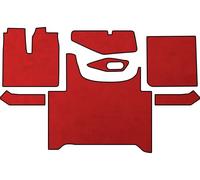 PRESTIGE-LINE Tapis de Sol pour Camions Man TGX 2020 Partie 2 Rouge - Accessoires pour Camions