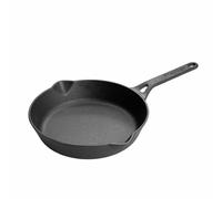 Prestige Poêle à frire en fonte de 22 cm - Pré-enduite, non toxique, compatible avec induction et four, facile à nettoyer