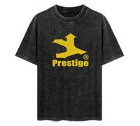 Prestige Records Jazz Soul Fusion Boogie Vintage T-Shirt Mens Unisex Black Tees M