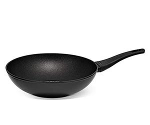 PRESTIGE Thermo Smart - Poêle Wok Antiadhésive - Sauteuse - Induction Gaz et Electrique - 28cm
