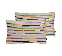 Prestigious Textiles Diego Twin Pack Coussins remplis de Plumes, Polyester, Pétard, 30 x 50cm