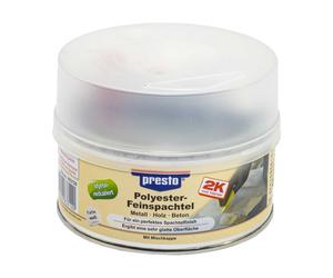 Presto 2K Enduit De Finition En Polyester 500 g Avec Durcisseur